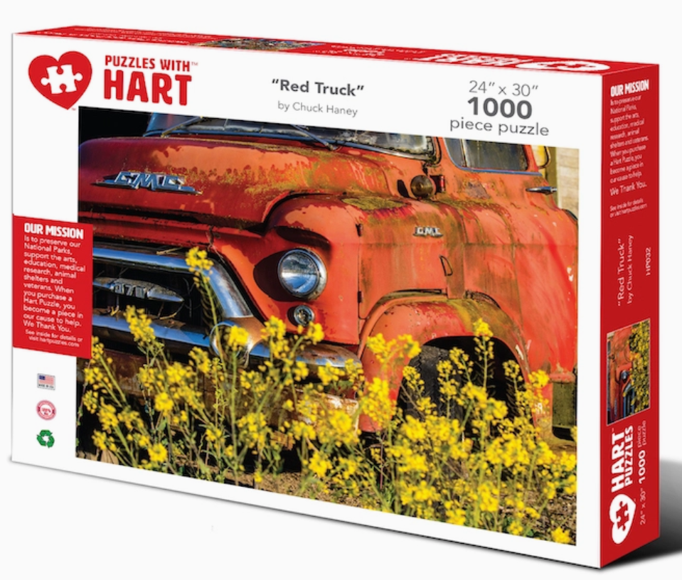 Red Truck 1000pc puzzle